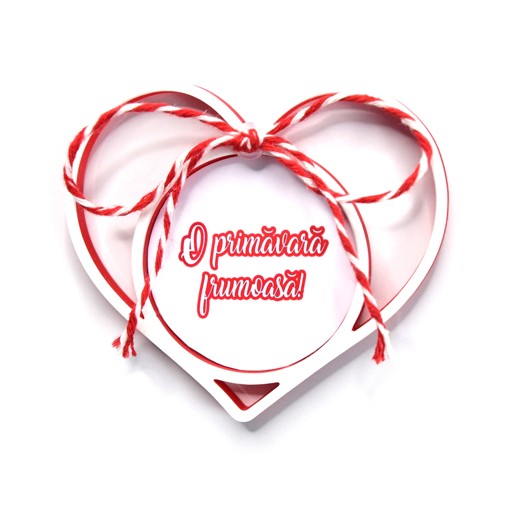 Set 3 x Mărțișoare Personalizate 3D Magnetice - Cu Poză Sau Text