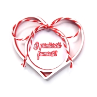 Set 3 x Mărțișoare Personalizate 3D Magnetice - Cu Poză Sau Text