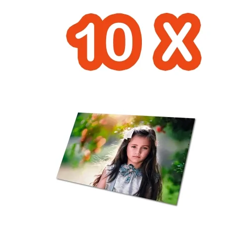 Magneți Foto Mici - set 10 bucăți la 9,6x7cm