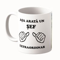 Cană Personalizată - Model "Așa Arată" Cu O Poză