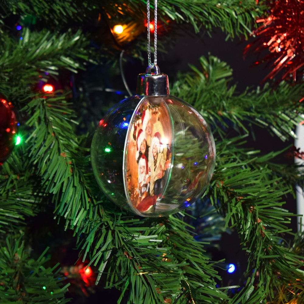 Glob cu Poză de Crăciun