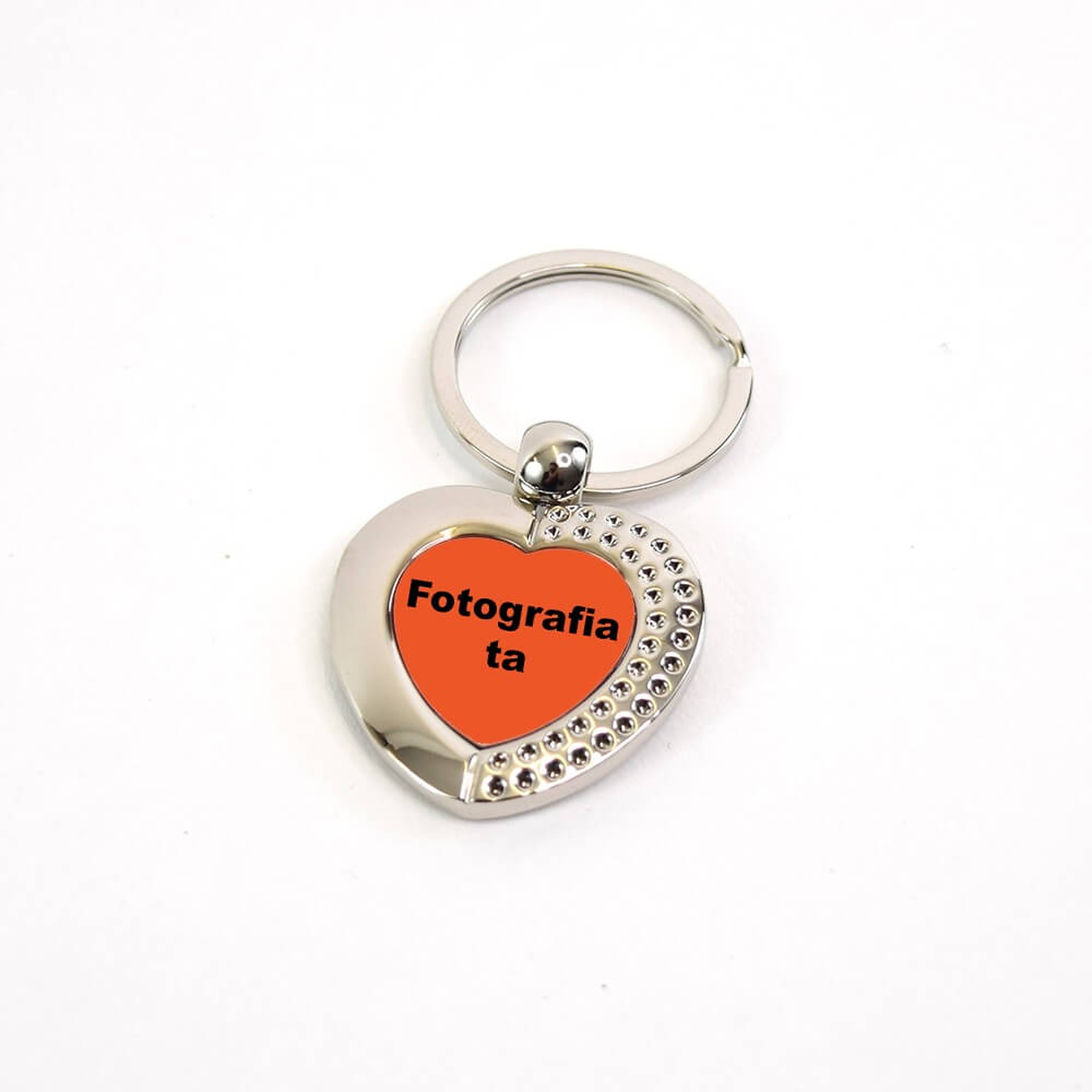 Breloc Personalizat - Model Inimă