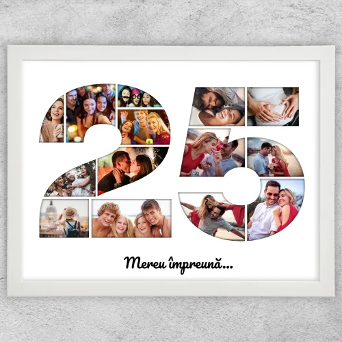 Tablou Personalizat Cu Poze Și Text - Colaj 25