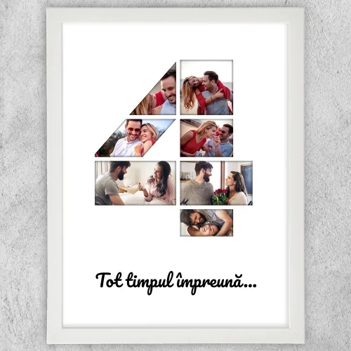 Tablou Personalizat Cu Poze Și Text - Colaj 4