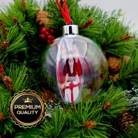Glob Personalizat XXL Sferic Cu Două Poze Față-Verso - Premium