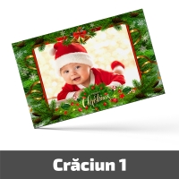 Magneti Personalizati Pentru Crăciun - Model "Crăciun 1" - Set 6 Buc.