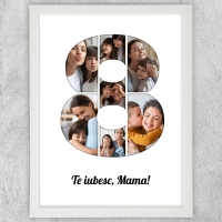 Tablou Personalizat Cu Poze Și Text - Colaj 8