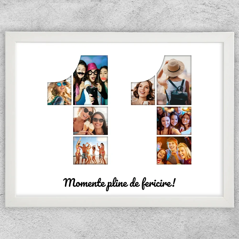 Tablou Personalizat Cu Poze Și Text - Colaj 11 Tablou Personalizat Cu Poze Și Text - Colaj 11