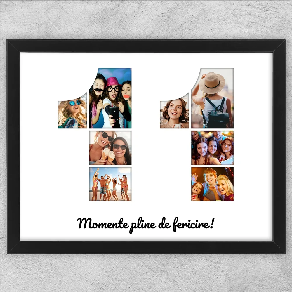 Tablou Personalizat Cu Poze Și Text - Colaj 11 Tablou Personalizat Cu Poze Și Text - Colaj 11