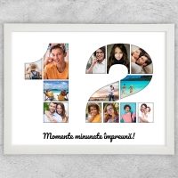 Tablou Personalizat Cu Poze Și Text - Colaj 12