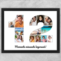 Tablou Personalizat Cu Poze Și Text - Colaj 12