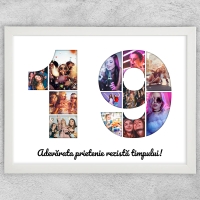 Tablou Personalizat Cu Poze Și Text - Colaj 19
