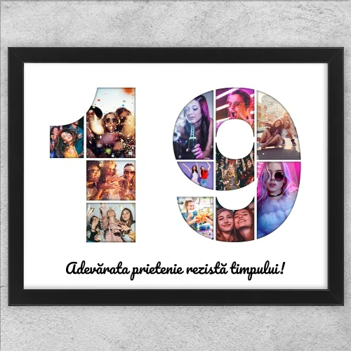 Tablou Personalizat Cu Poze Și Text - Colaj 19