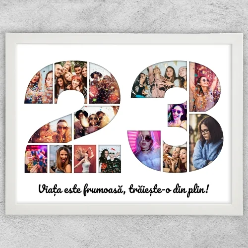 Tablou Personalizat Cu Poze Și Text - Colaj 23