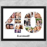 Tablou Personalizat Cu Poze Și Text - Colaj 40