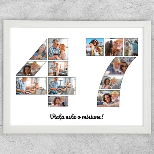 Tablou Personalizat Cu Poze Și Text - Colaj 47