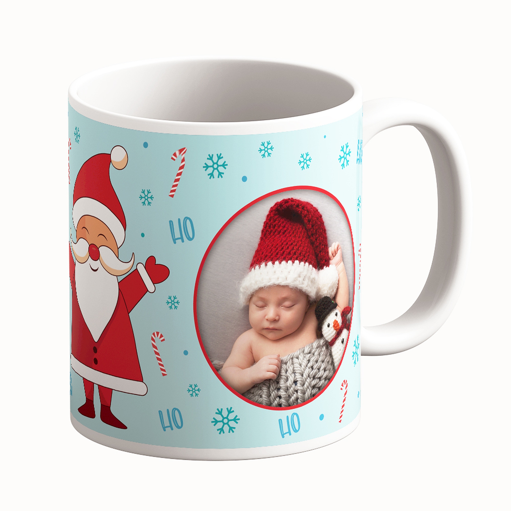 Cană Personalizată - Model "Favorite Santa" Cu O Poză