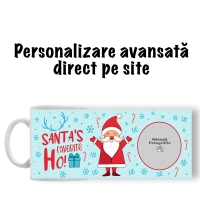 Cană Personalizată - Model "Favorite Santa" Cu O Poză