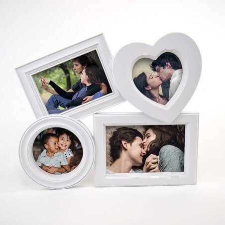 Ramă Foto Personalizată - Model "Random" cu Patru Poze Ramă Foto Personalizată - Model "Random" cu Patru Poze