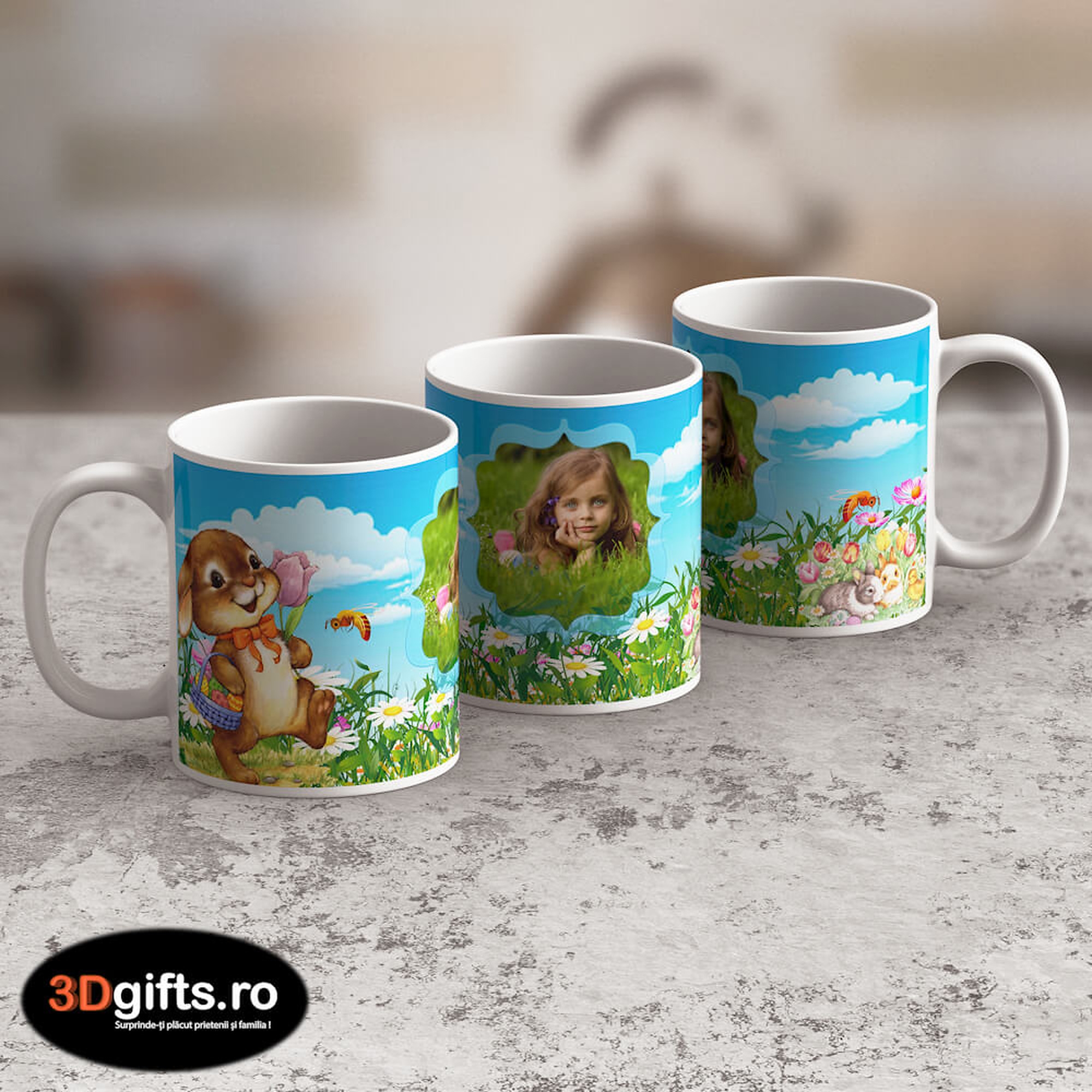 Cană Personalizată - Model Paște "Story Easter"