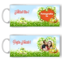 Cană Personalizată - Model Paște "Nature Easter"
