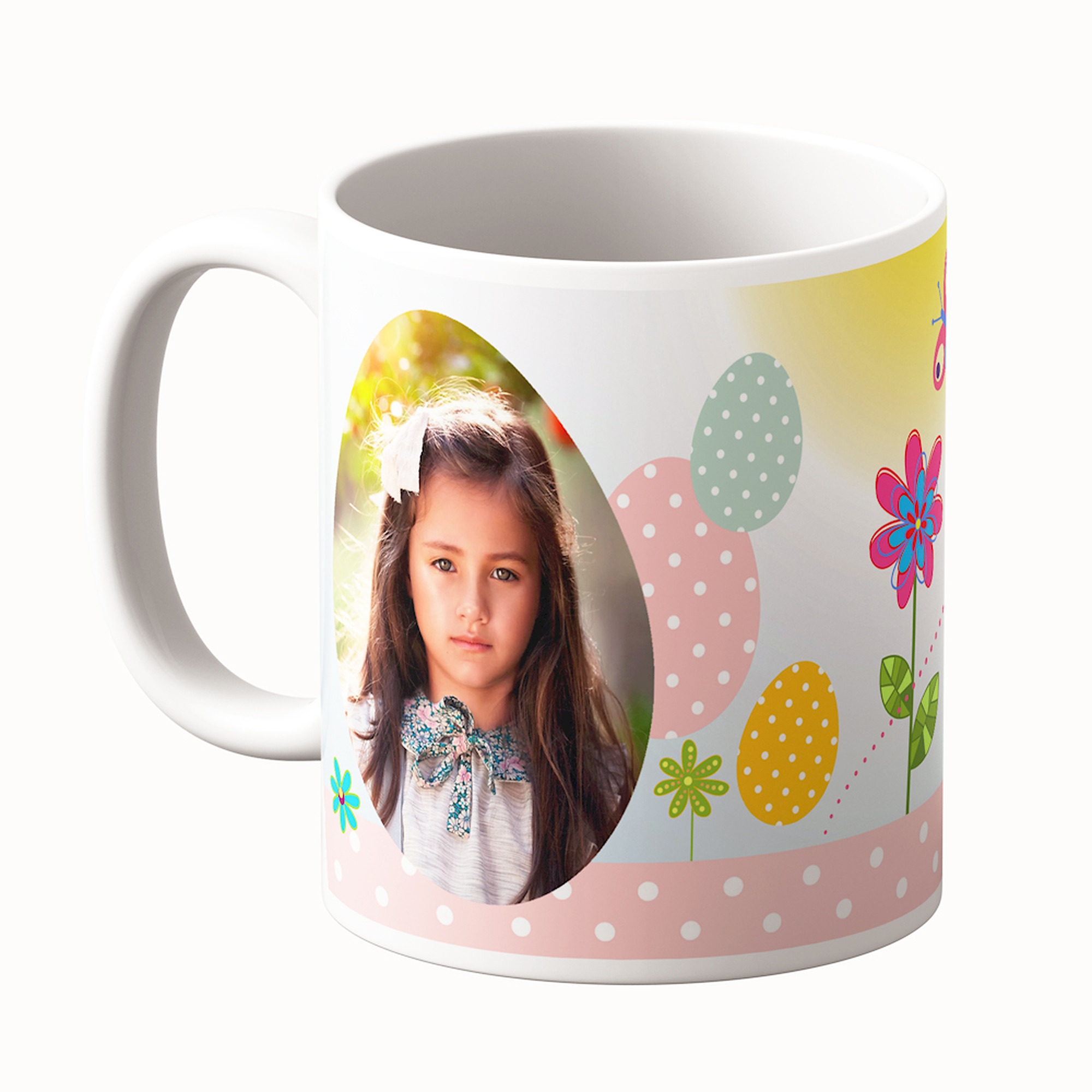 Cană Personalizată - Model "Easter Egg" Cu O Poză